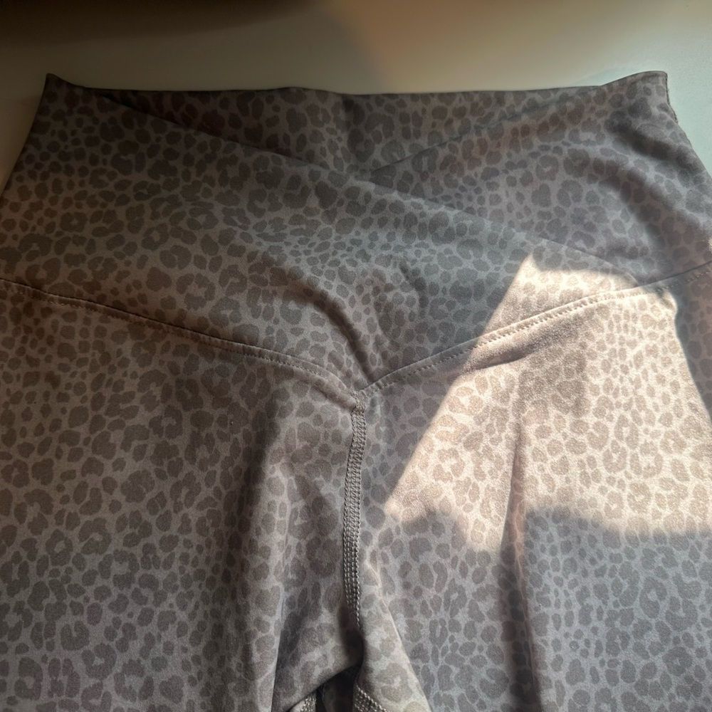 Leopard Print High-Waisted Leggings